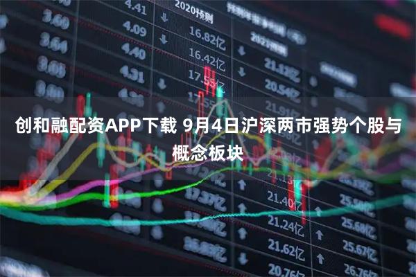 创和融配资APP下载 9月4日沪深两市强势个股与概念板块